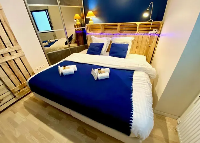 Le Neptune, Avec Parking Et Jardin Proche Universite Apartamento *